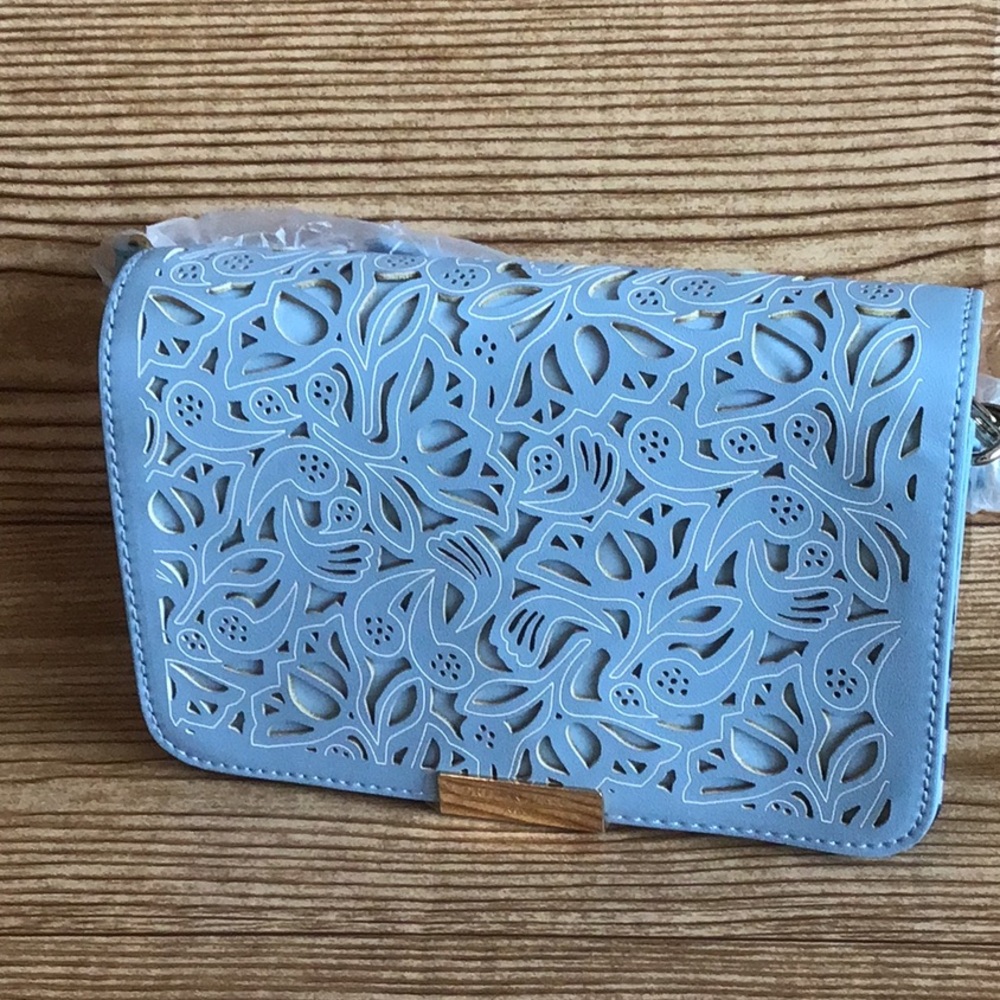 NWT Powder Blue Draper James Handbag